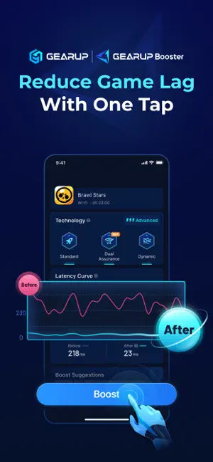 GearUP Game Booster: Lower Lag