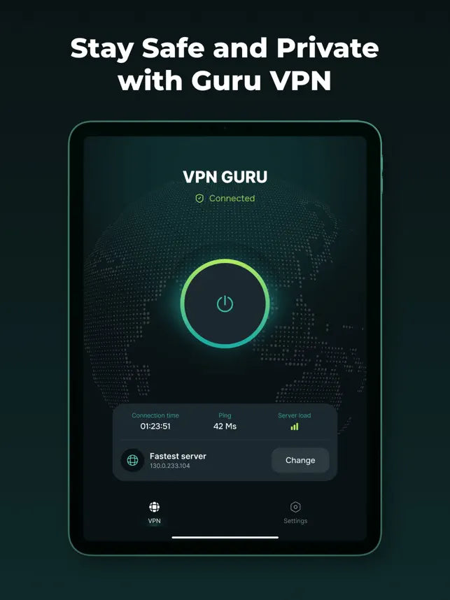 VPN Guru: Fast & Secure Server