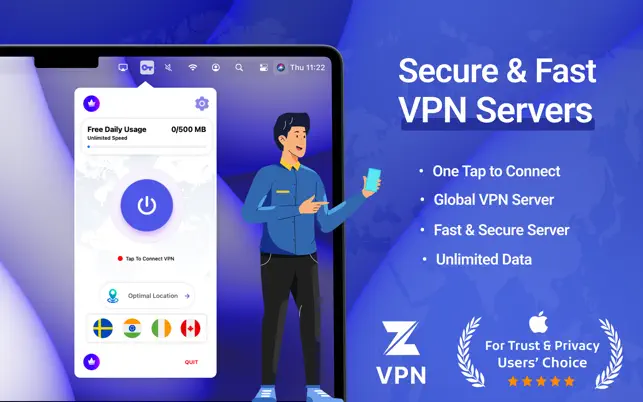 VPN-Z Unlimited Super VPN App