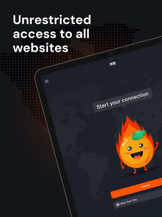 Fast Orange VPN: Fast & Secure