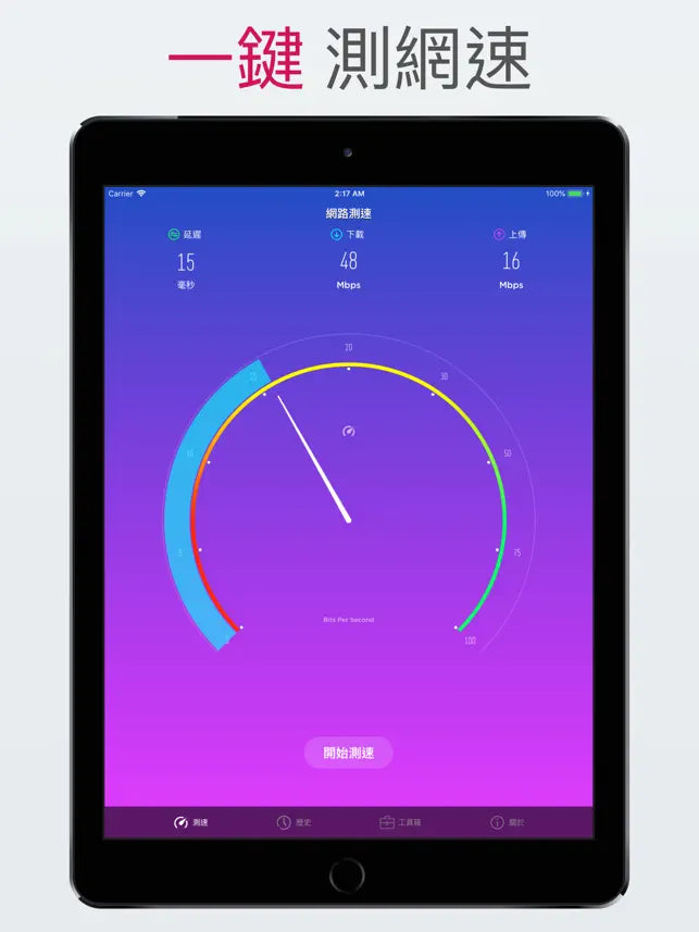 測網速–瞭解您的網路狀‪況‬