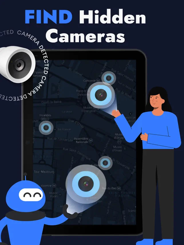 Hidden Camera Detector: Finder