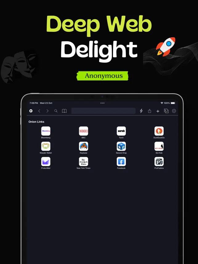 Deep Web: Onion VPN Browser