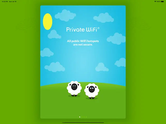 PRIVATE WiFi - personal VPN