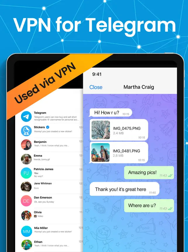 VPN for Telegram