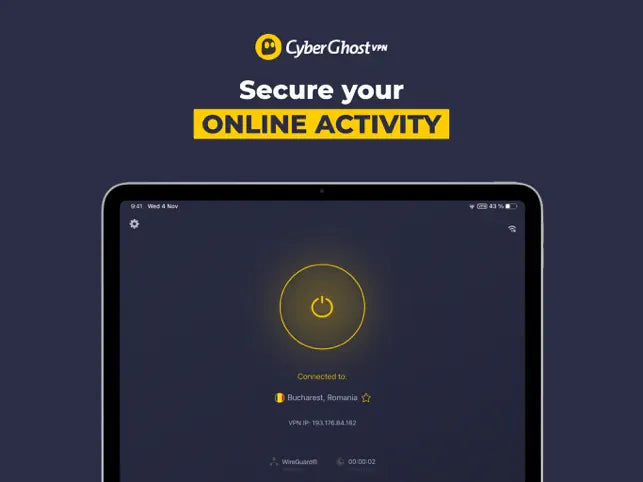 CyberGhost: Safe & Private VPN