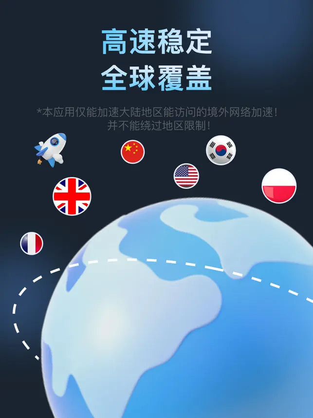 极闪回国加速器-海外华人回国必备VPN