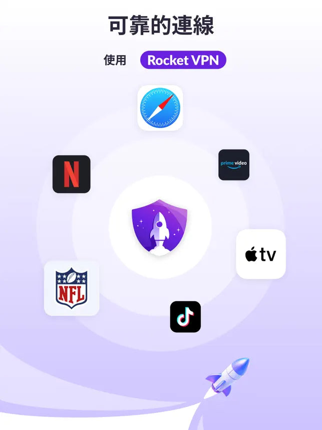 VPN Rocket - 快速 & 穩‪定‬