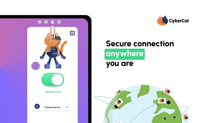 CyberCat VPN: Secure & Private