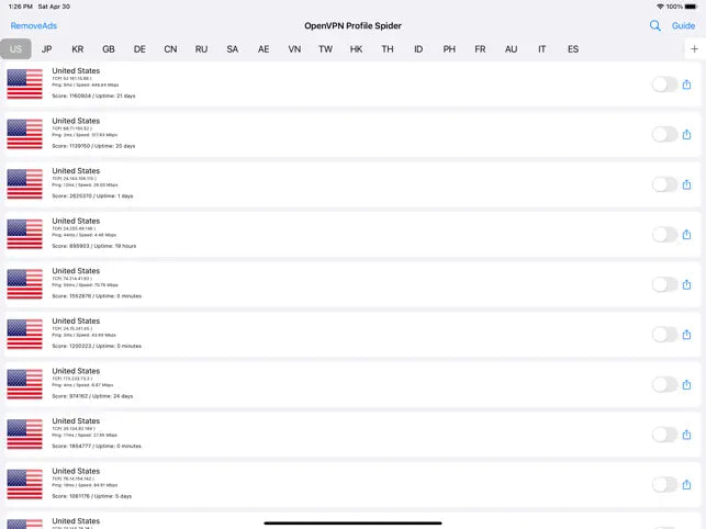 VPN Proxy OvpnSpider