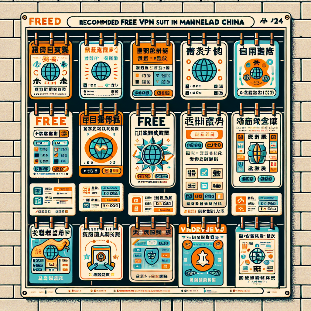 免费VPN推荐（中国大陆翻墙可用） 2024年11 月更新