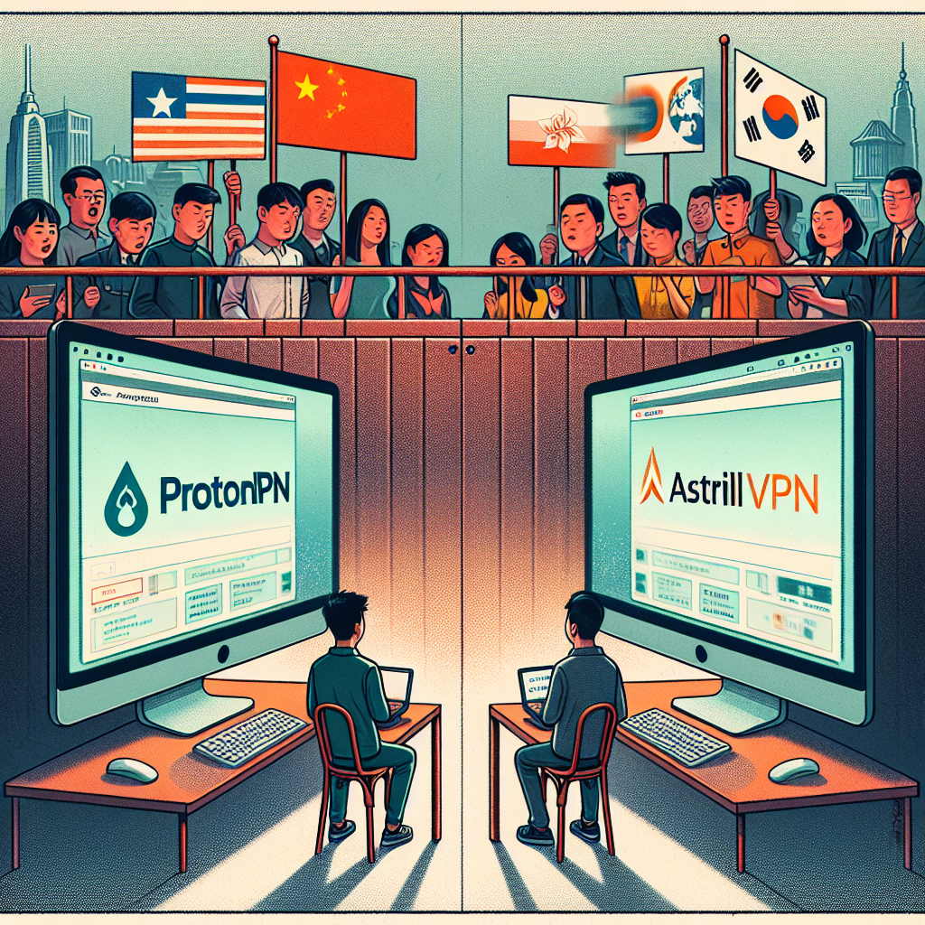 ProtonVPN 還是 AstrillVPN？海外及港澳台華人在大陸最認可的VPN選擇